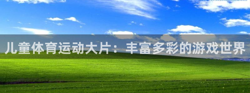 儿童体育运动大片：丰富多彩的游戏世界