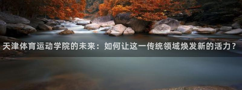天津体育运动学院的未来：如何让这一传统领域焕发新的活力？