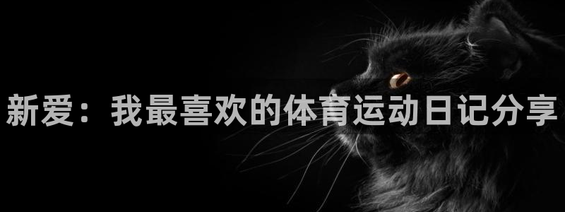 新爱：我最喜欢的体育运动日记分享