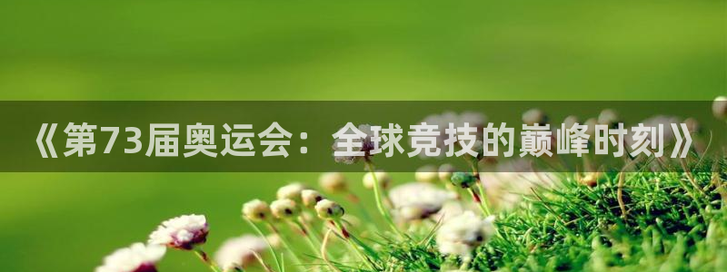 《第73届奥运会：全球竞技的巅峰时刻》